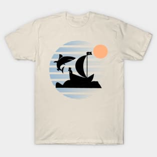 Shark And Pirate T-Shirt